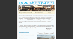 Desktop Screenshot of baroncisalvatore.it